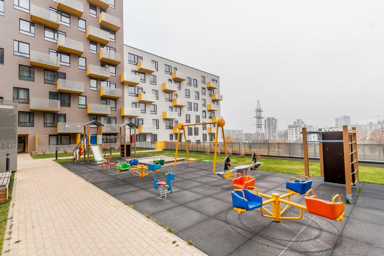 Apartments Vilnius 1 Near Center With A Roof Terrace And Parking Exterior foto